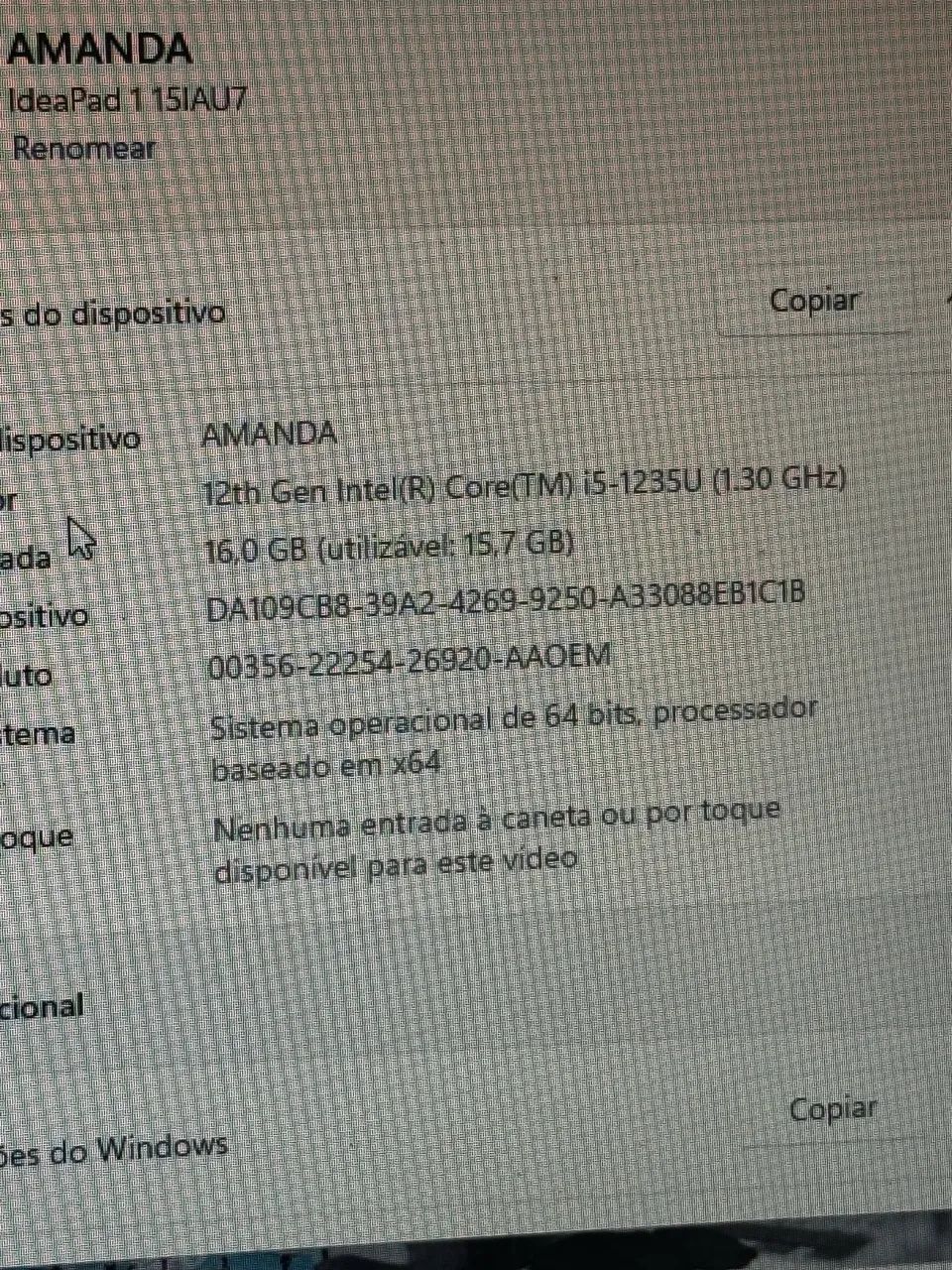 Notebook Lenovo  - Foto 5