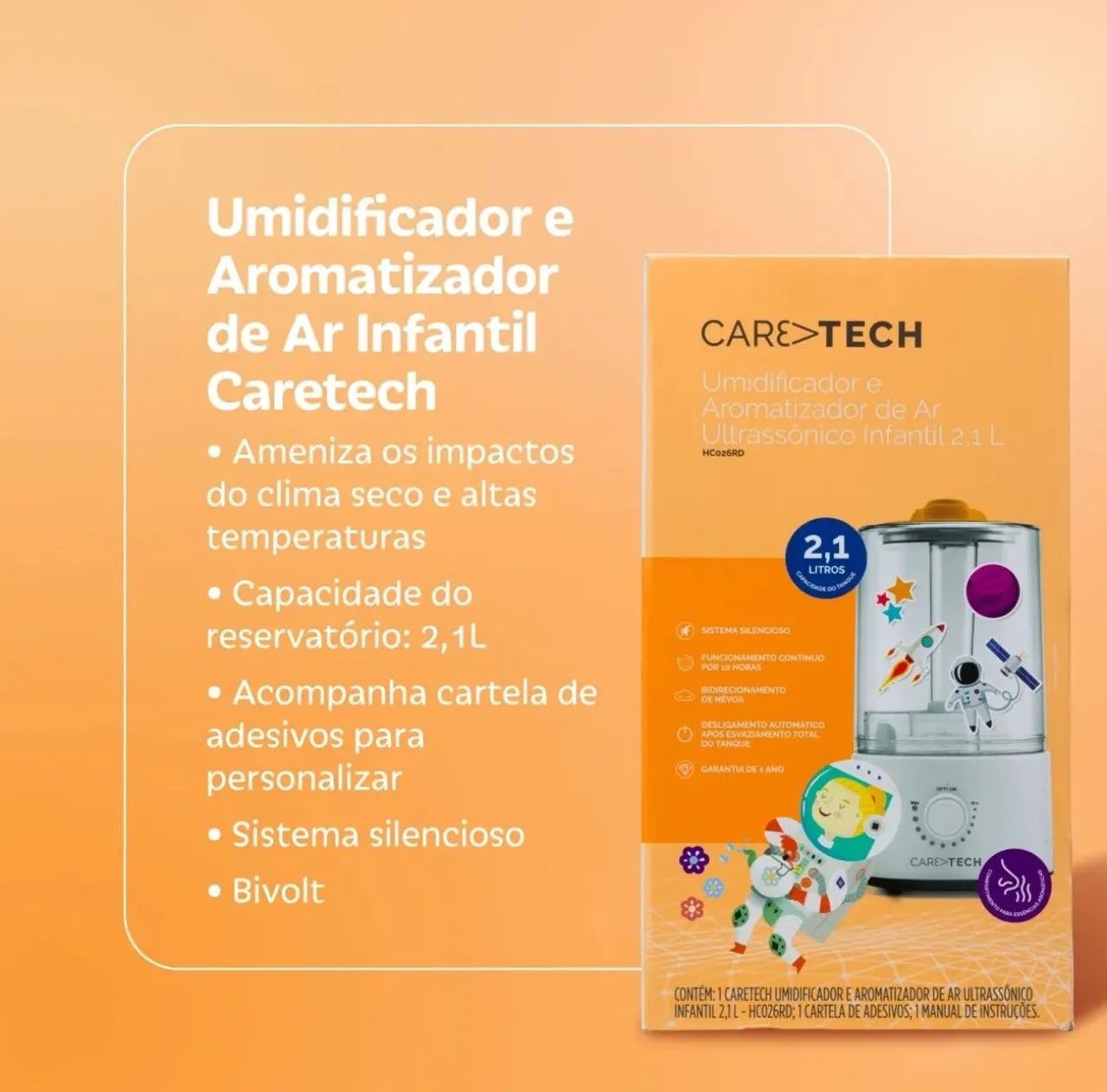 Umidificador e aromatizador  - Foto 2