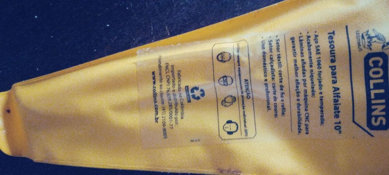 tesoura de aço para alfaiate 10?  - Foto 2