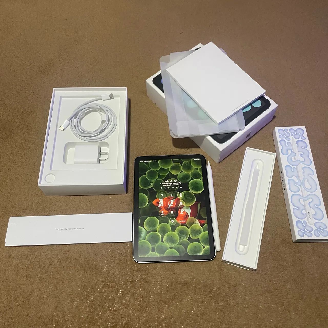 iPad mini 第7世代 128GB Apple Pencil Pro付属 iPad mini 7 128GB + Apple Pencil Pro na garantia e nota