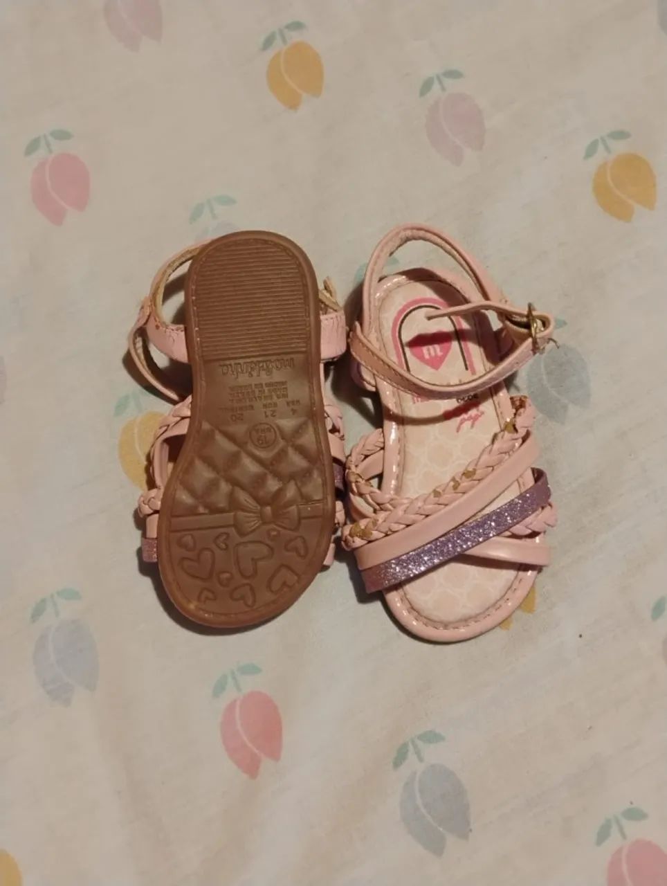 Sapatinhos Femininos Tamanho 19 - Foto 3