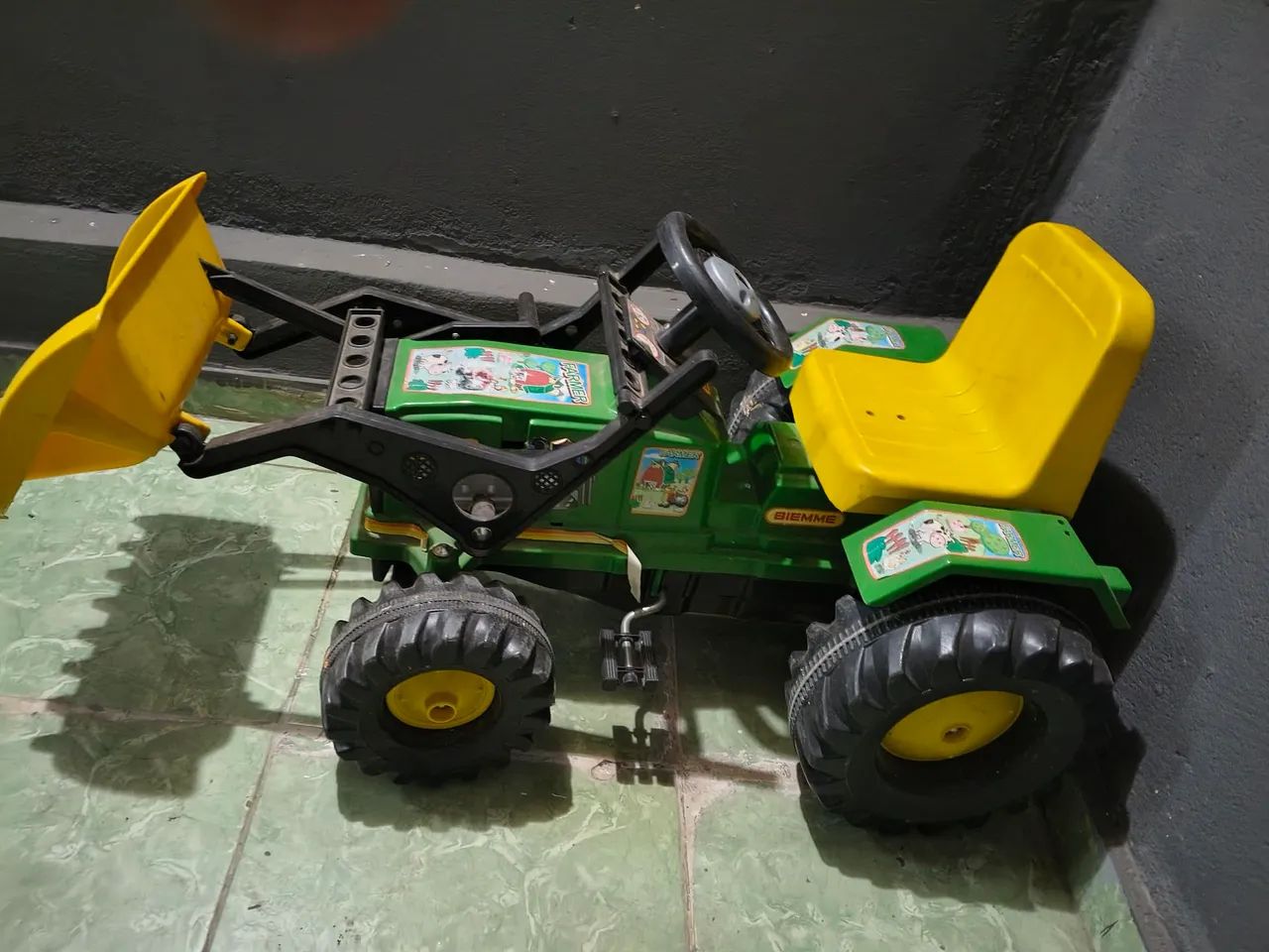 Trator de pedal