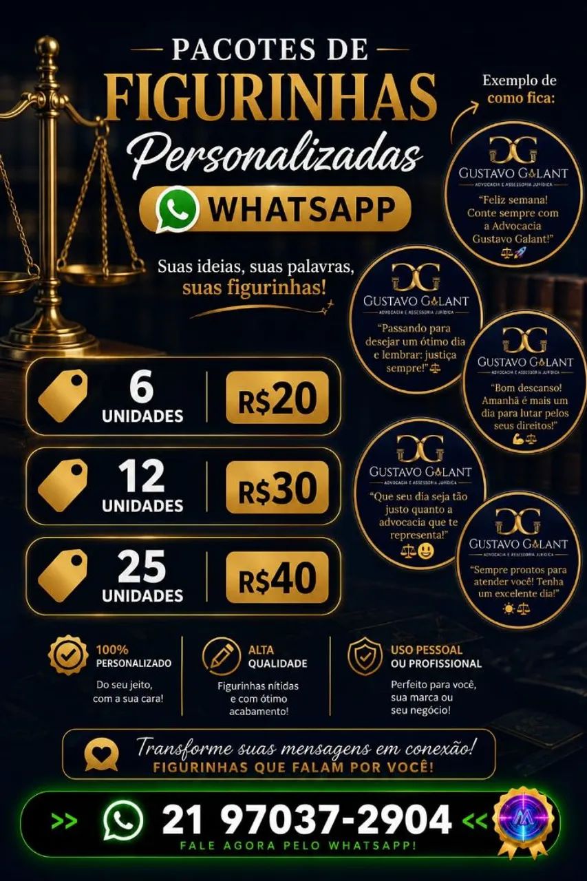 Figurinhas para Whatsapp 