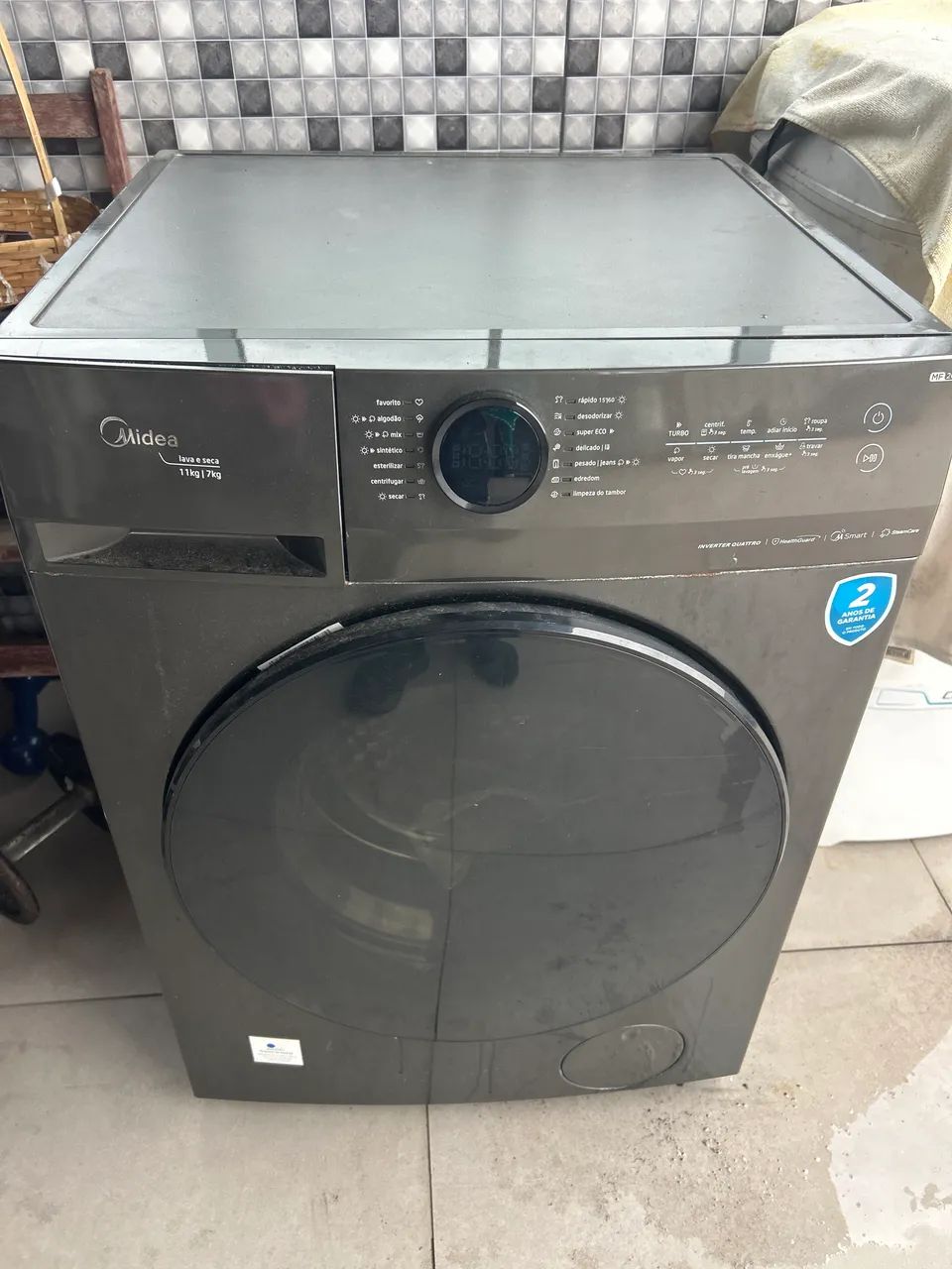Lava e seca mideia 11kg