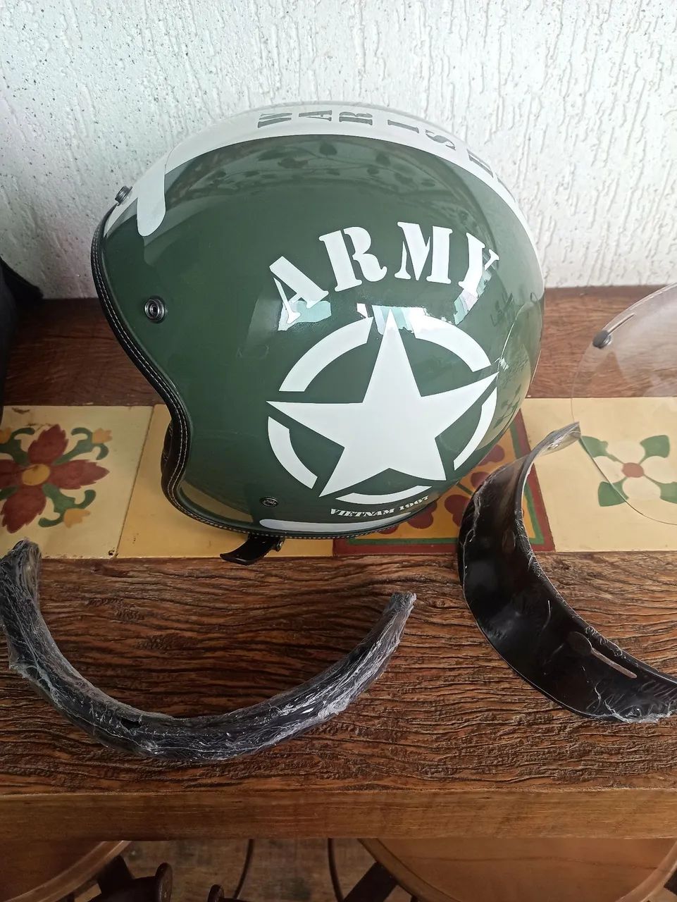 Capacete ETCETER Custom Army - Foto 2