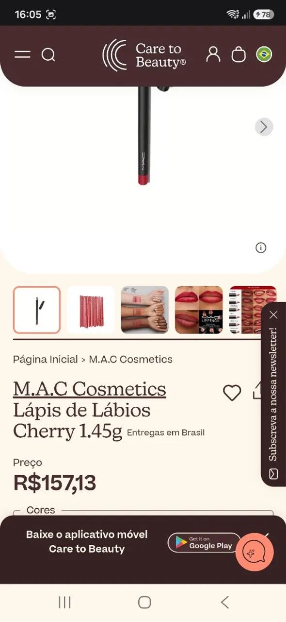 Lápis de boca MAC Ruby woo o clássico vermelho da mac - Foto 5