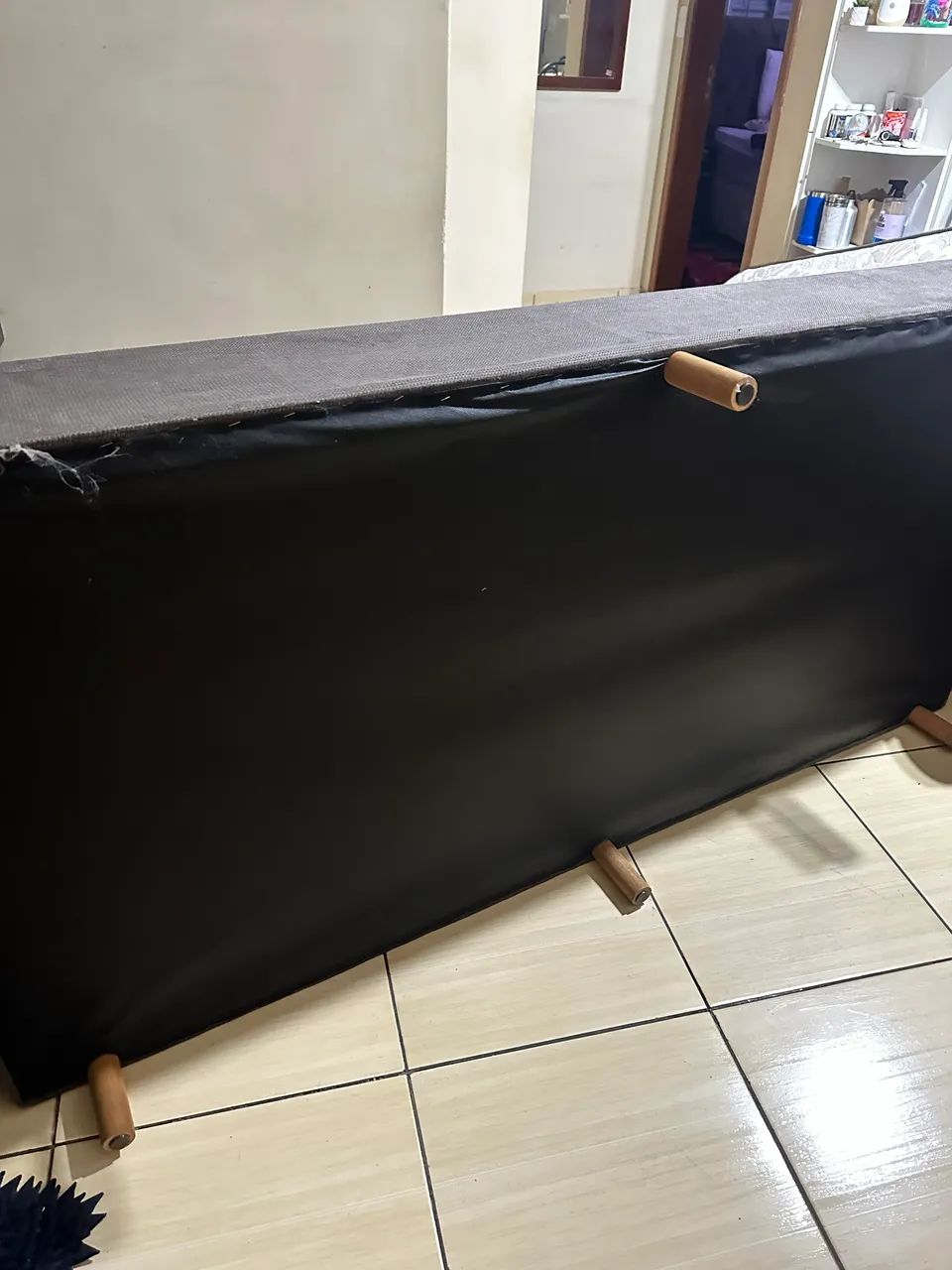 Cama Box Solteiro + colchão Prorelax - em ótimo estado  - Foto 4