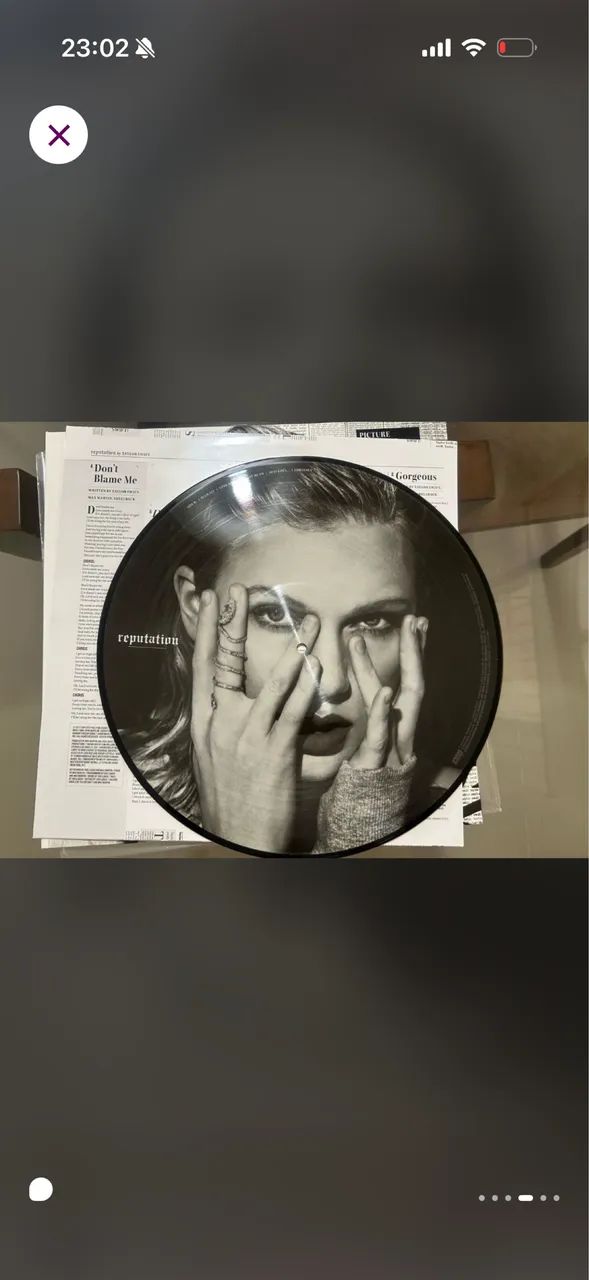 Disco de vinil duplo Taylor Swift Reputation - Foto 5