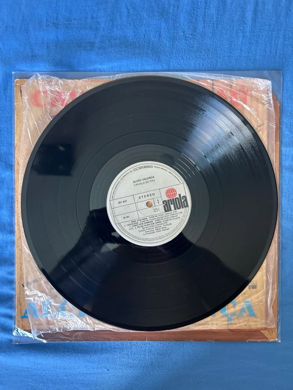 LP Alceu Valença Cavalo de Pau Vinil Original 1982 Excelente - Foto 4