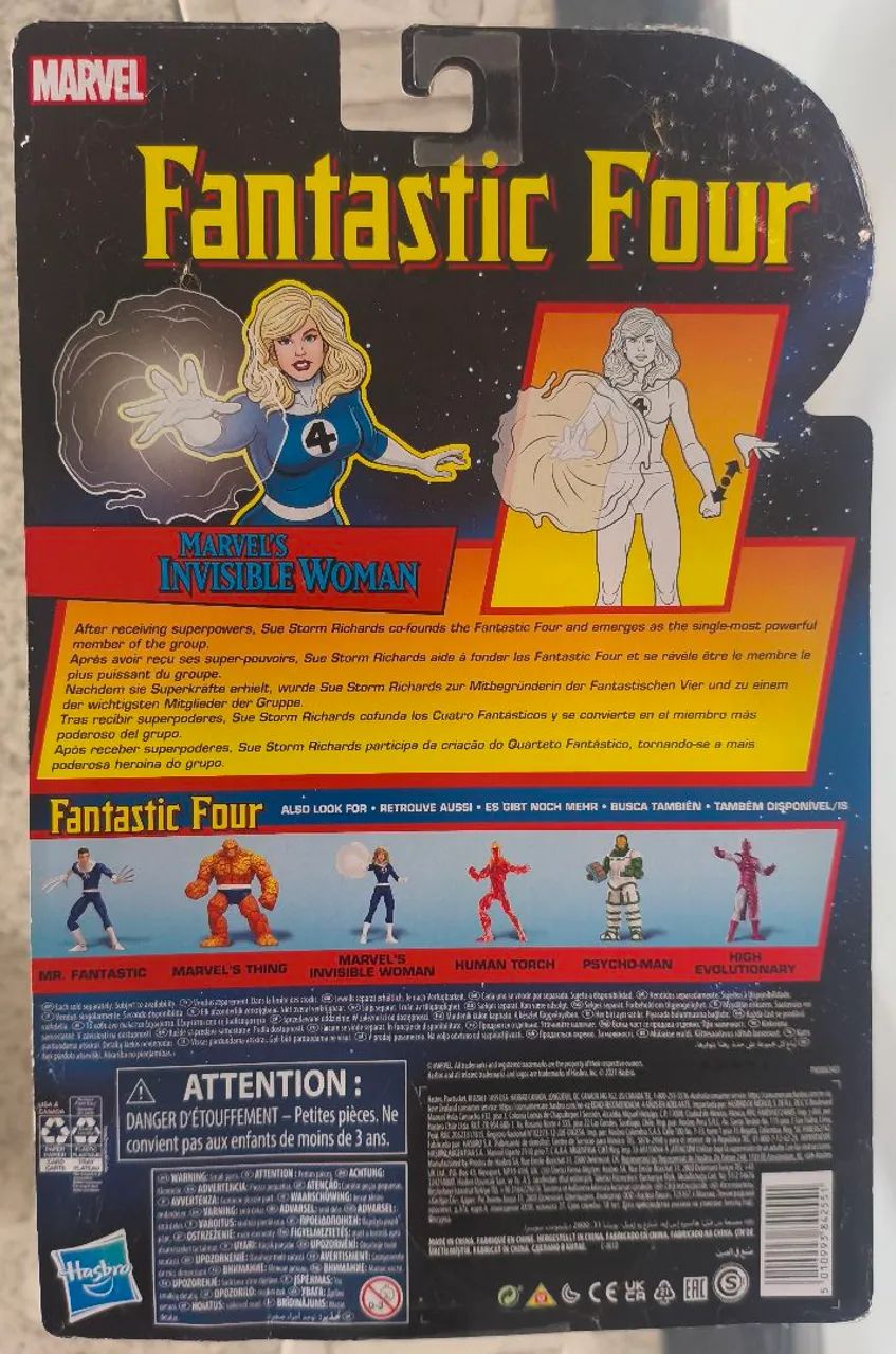 MARVEL LEGENDS/ FANTASTIC FOUR MULHER INVISÍVEL  - Foto 2