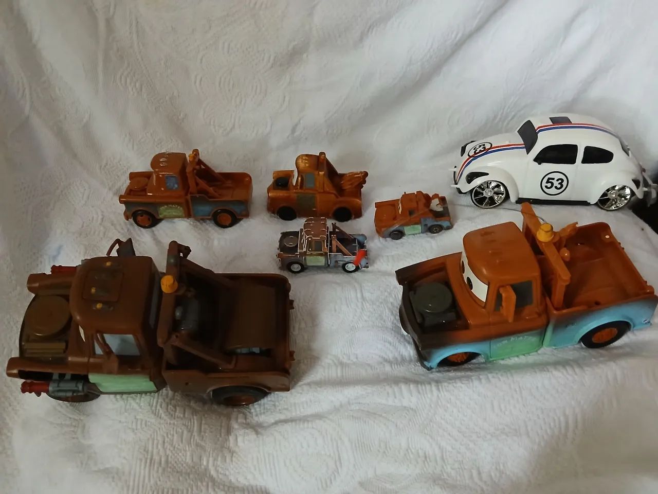 Lote de carrinhos pixar e fusca 53 !! - Foto 4