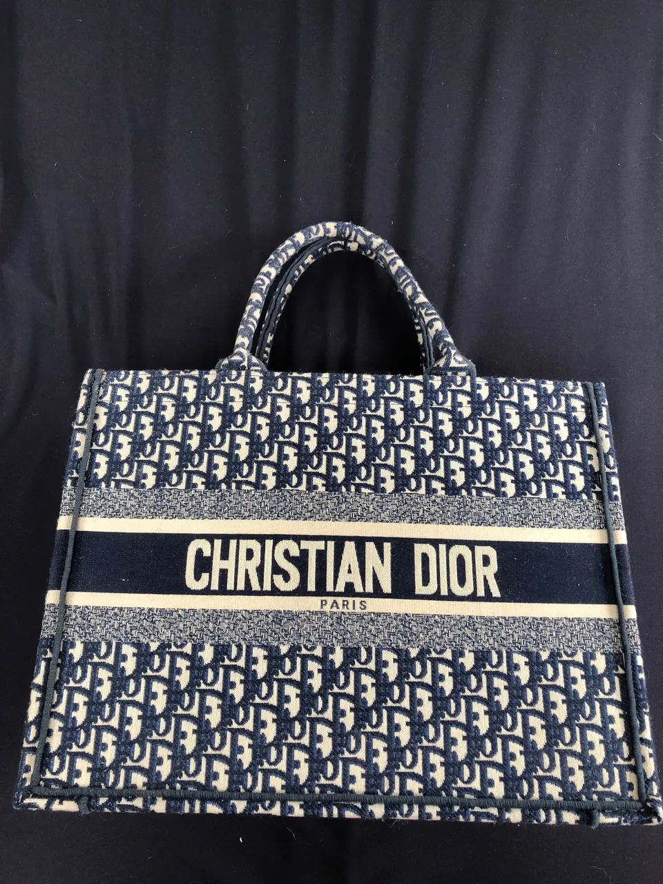 Bolsa Christian Dior azul