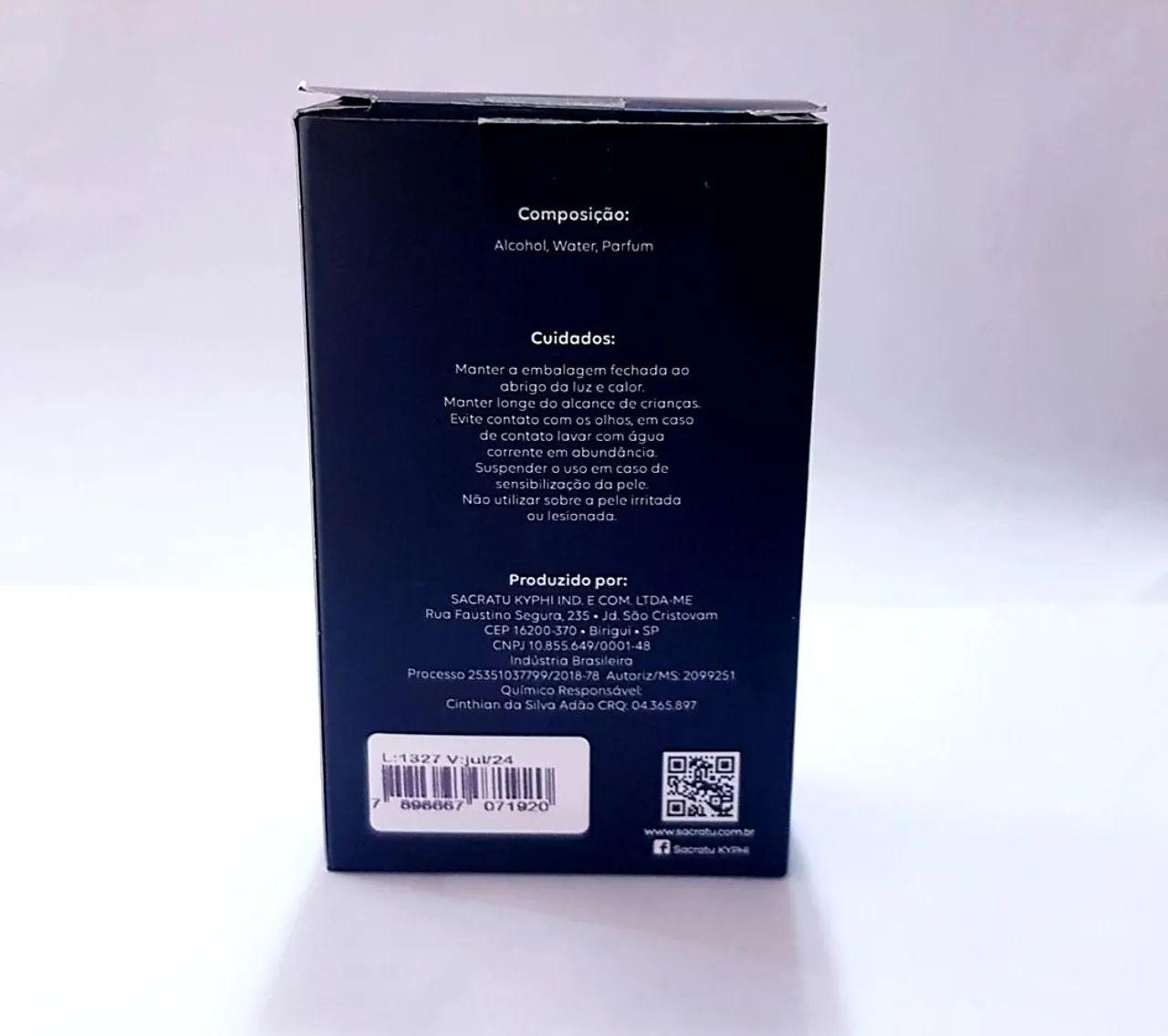 Perfume UPPER Sacratu 80/100ml - Foto 3