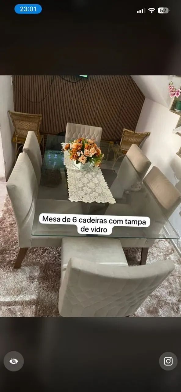 Hack, mesa com cadeira e ar condicionado  - Foto 5