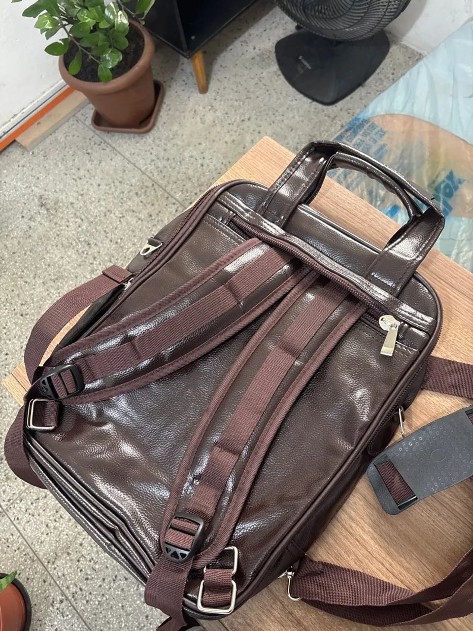 Bolsa de couro mont blanc  - Foto 2