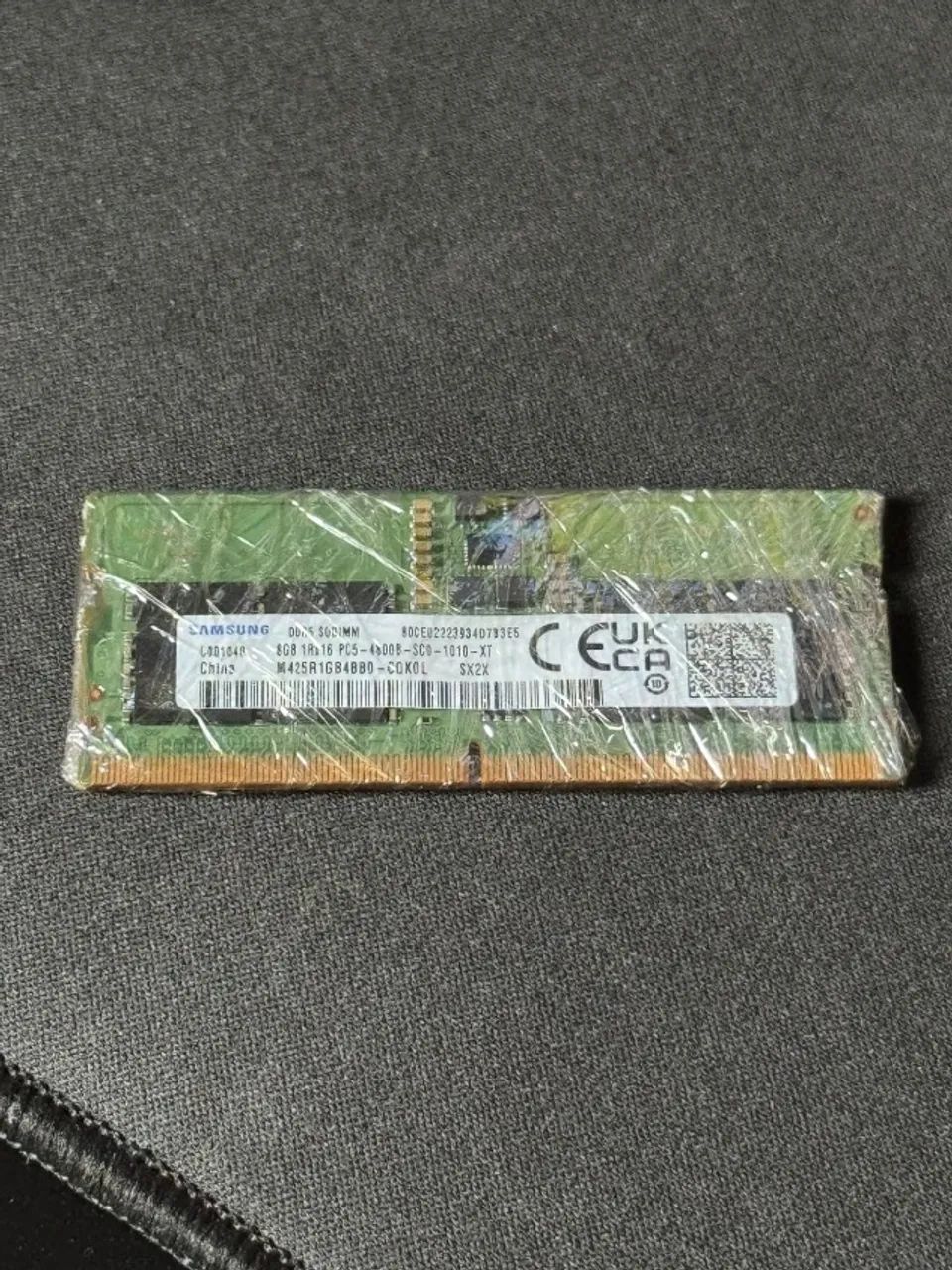Memória Ram Notebook Samsung DDR5 8gb 4800Mhz 