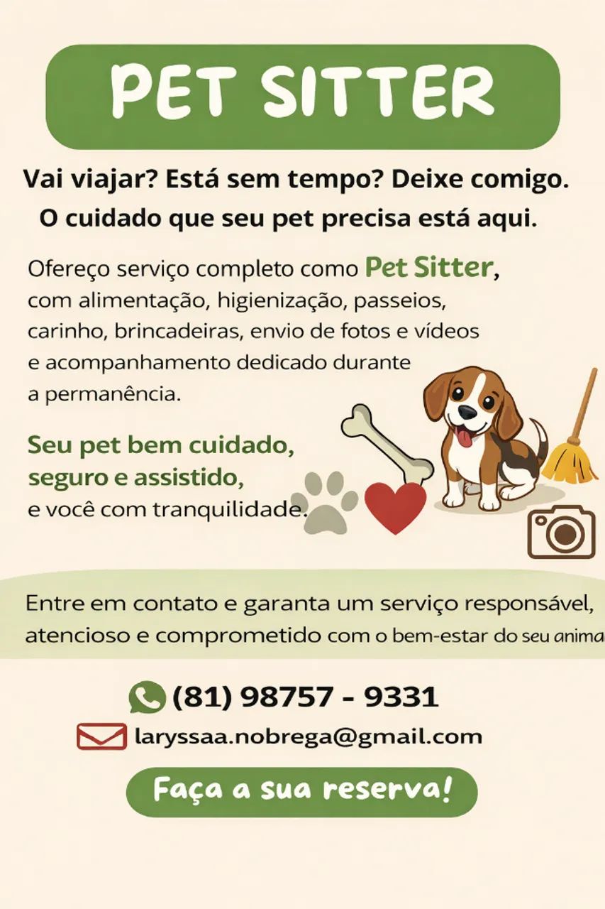 Pet sitter 