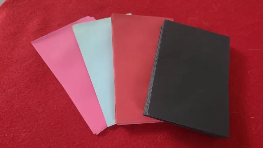Lote com 40 envelopes pequenos cores diversas