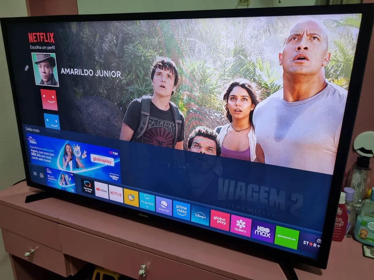 TELAO SMART SAMSUNG TIZEN 4K 55 POLEGADAS  - Foto 2