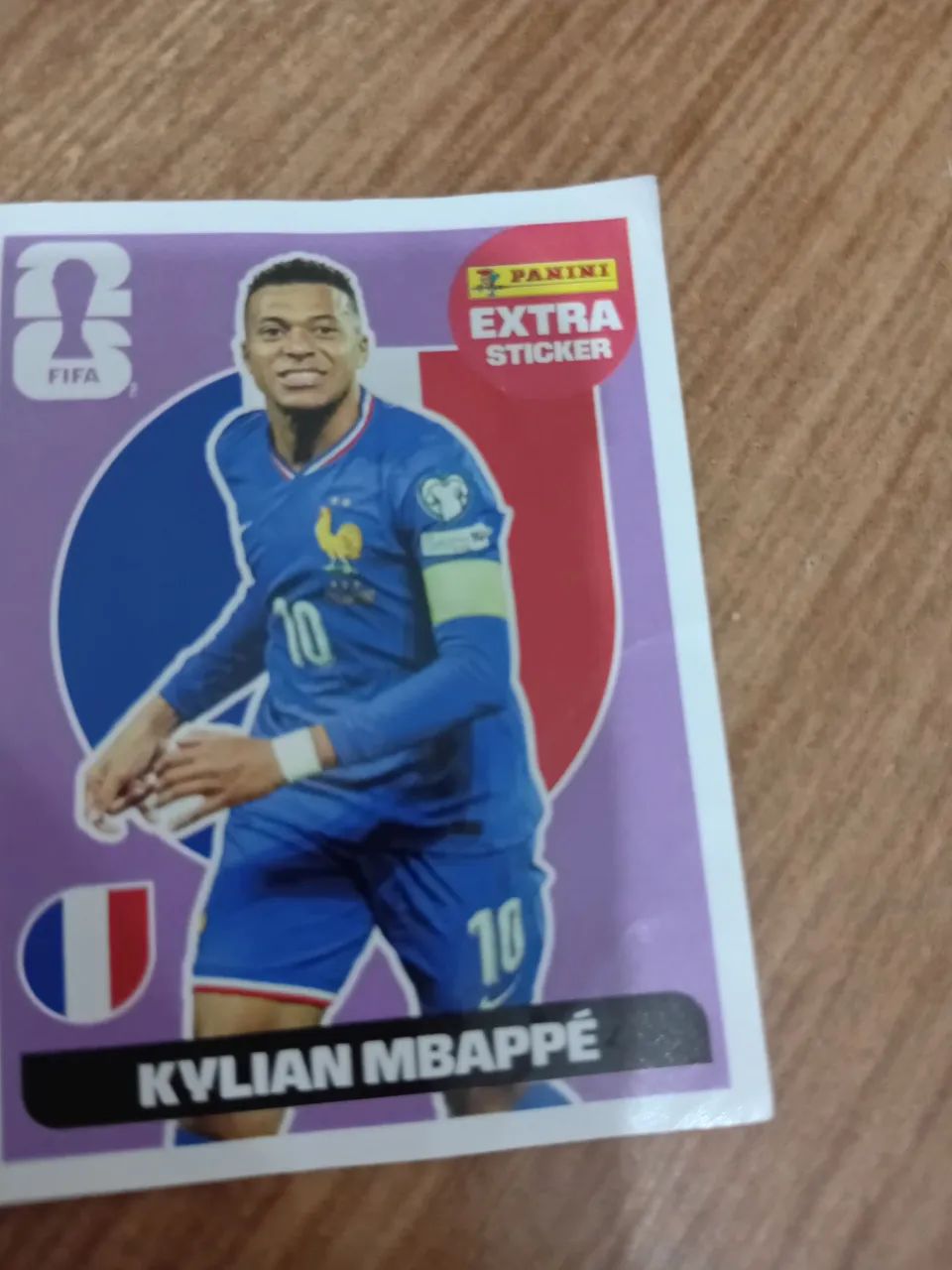 Figurinha mbappe legend roxa - Foto 2