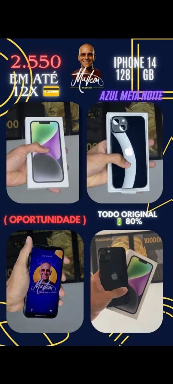Iphone 14 semi novo