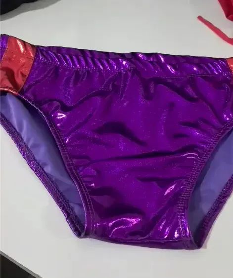 Sunga roxa/vermelho brilhante - Foto 2