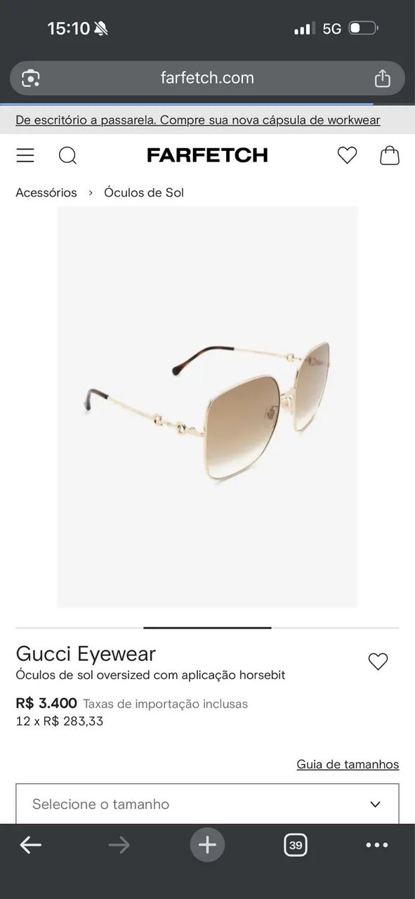 Óculos de Sol | Gucci - Foto 5