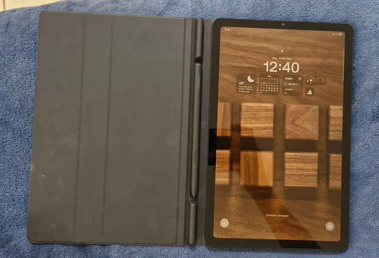 Tablet Samsung Tab S6 Lite 64GB + Capa + Teclado + S Pen - Foto 2