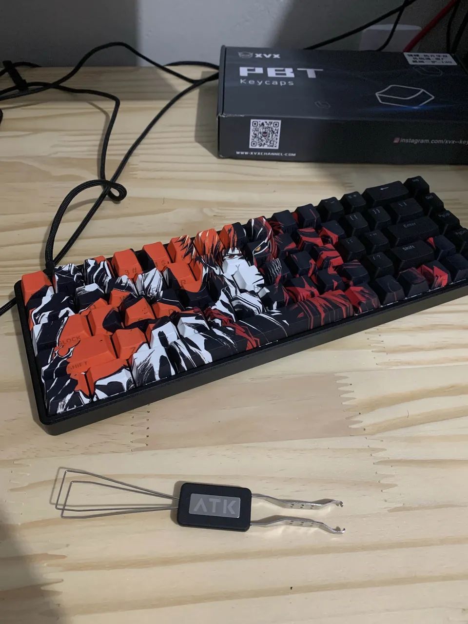 Ser keykaps XVX kurosaki