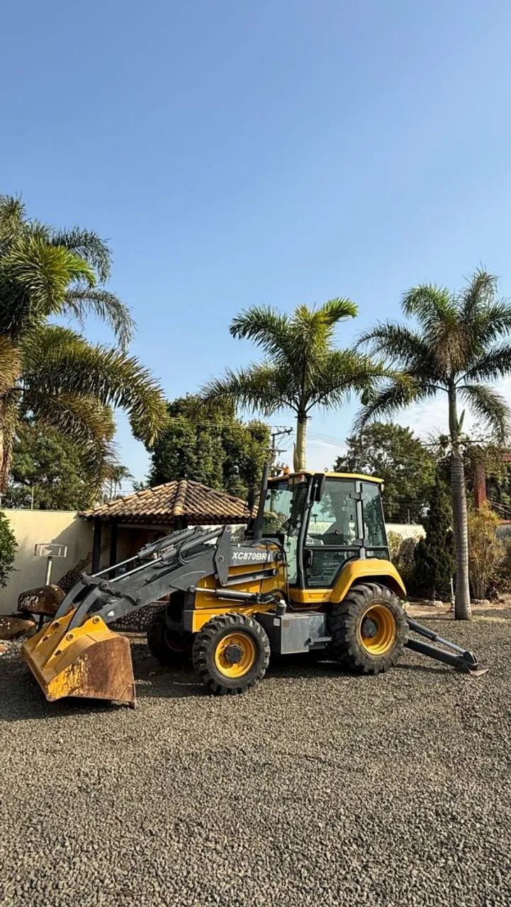 retrô escavadeira 4x4 