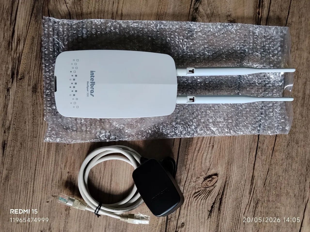 Roteador e repetidor wi-fi Intelbras hostpost 300  - Foto 3