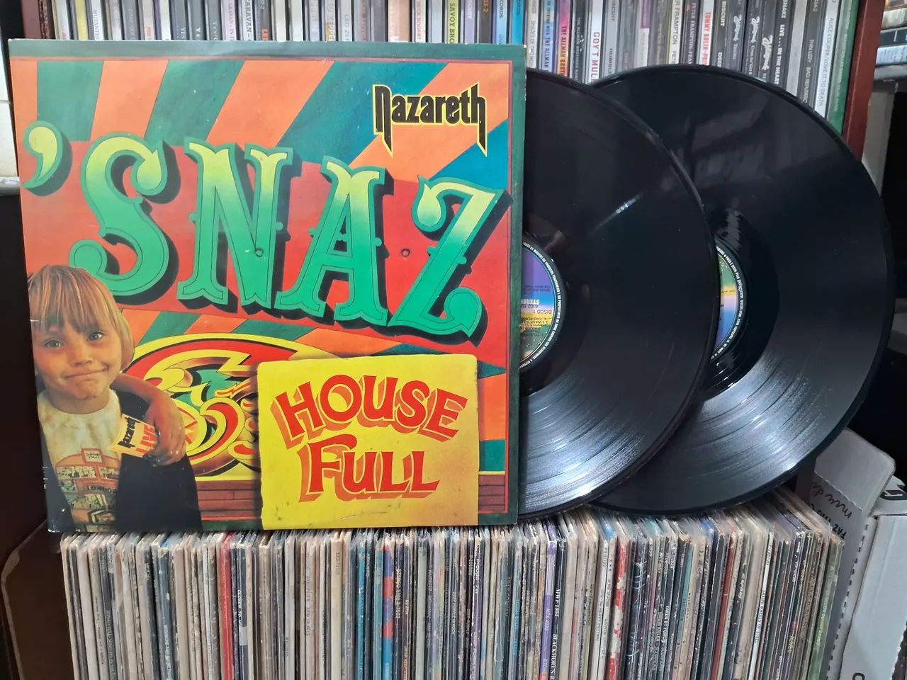 Lp Nazareth -  'Snaz House Full  Live / Duplo