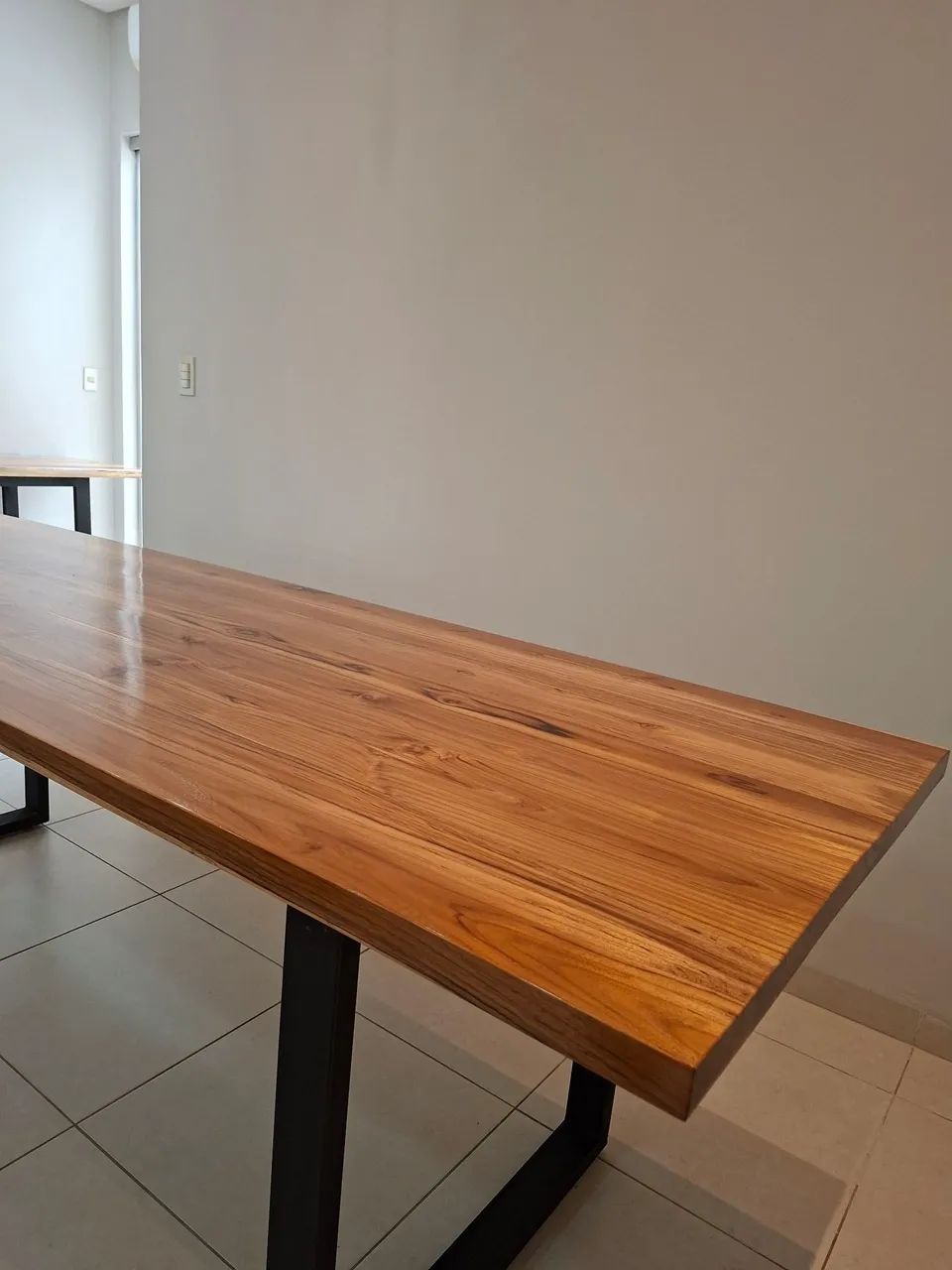 MESA DE MADEIRA TECA À VENDA. - Foto 3