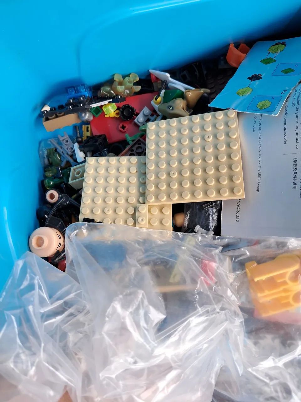Legos caixa com Logos variados