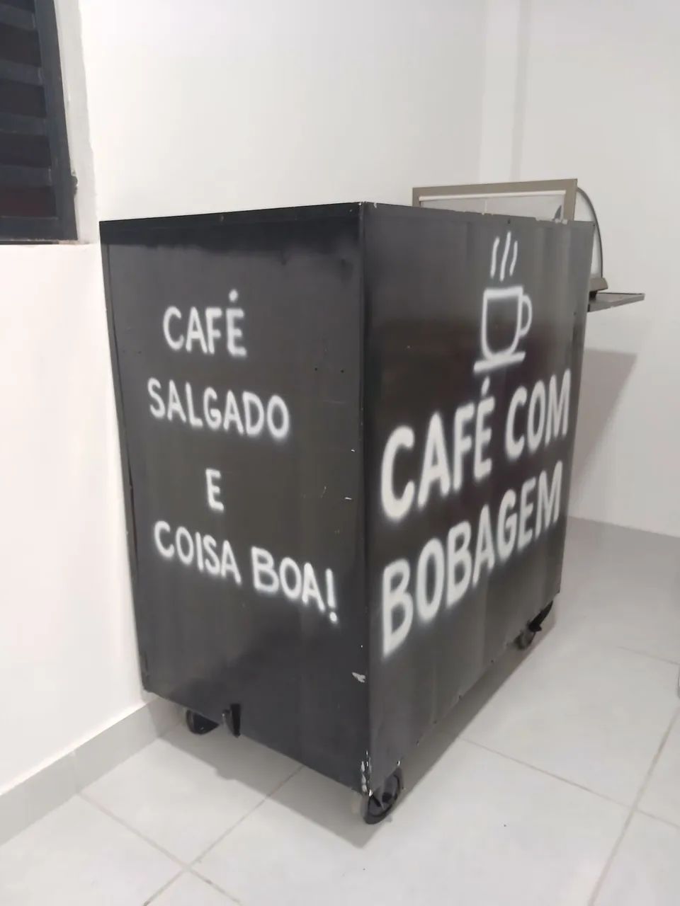 Carrinho de lanche e estufa para salgados - Foto 2