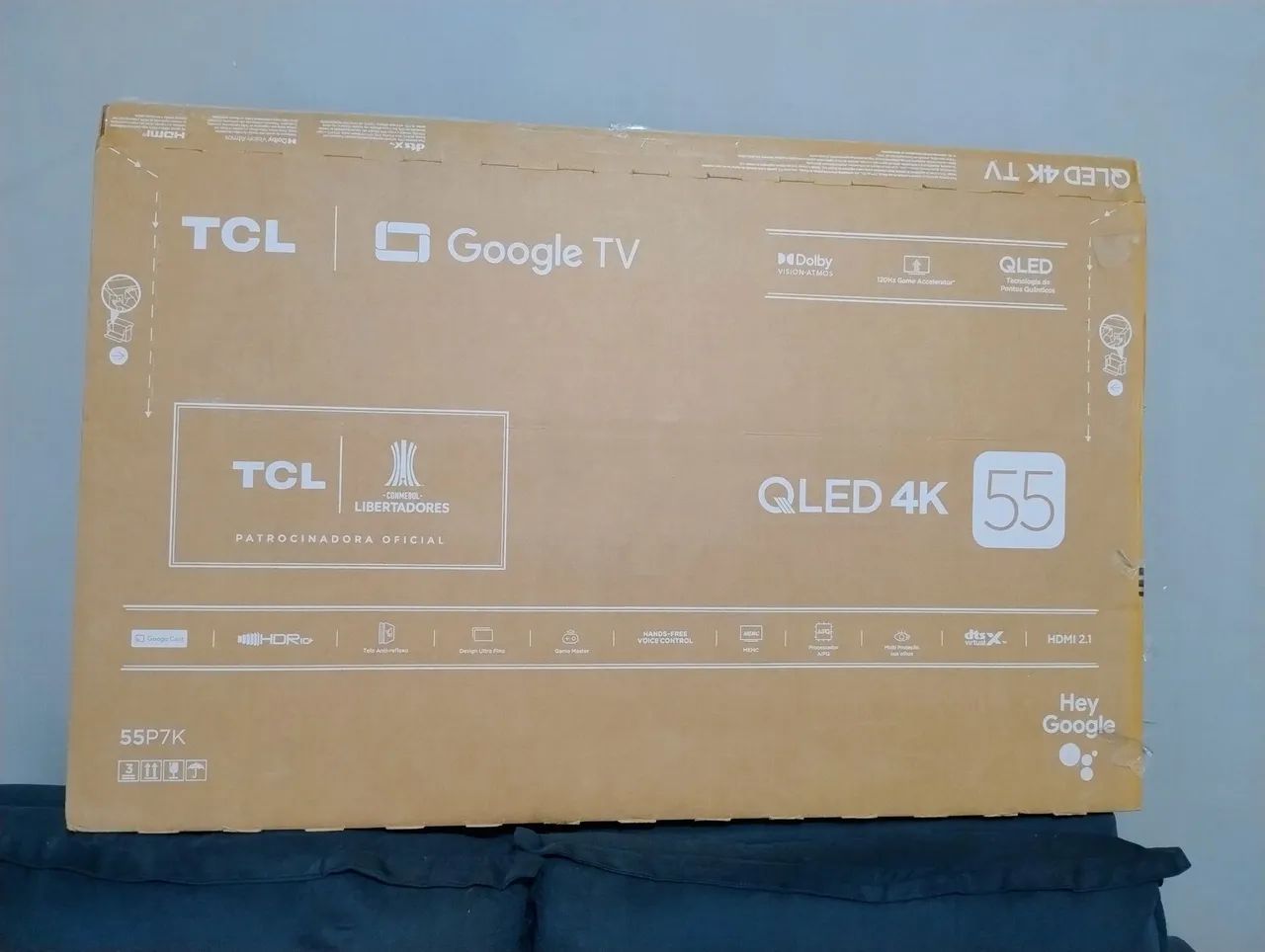Tv Tcl 55 polegadas nova
