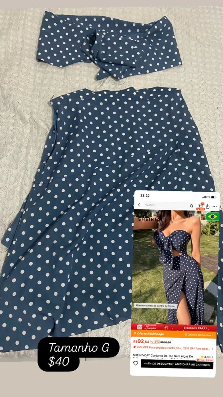 Roupa feminina vestido  - Foto 3