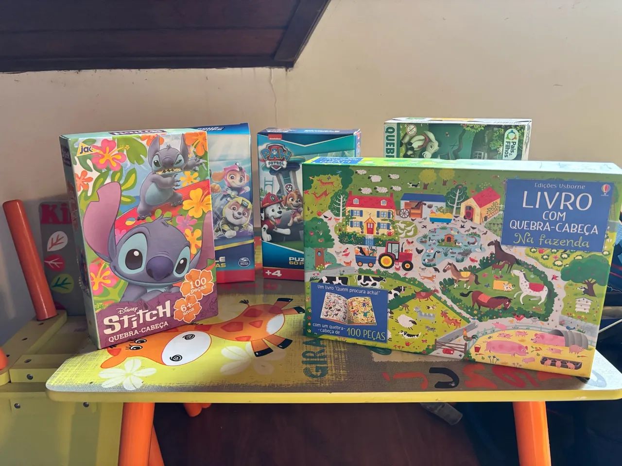 Kit jogos e Quebra Cabeça  - Foto 3