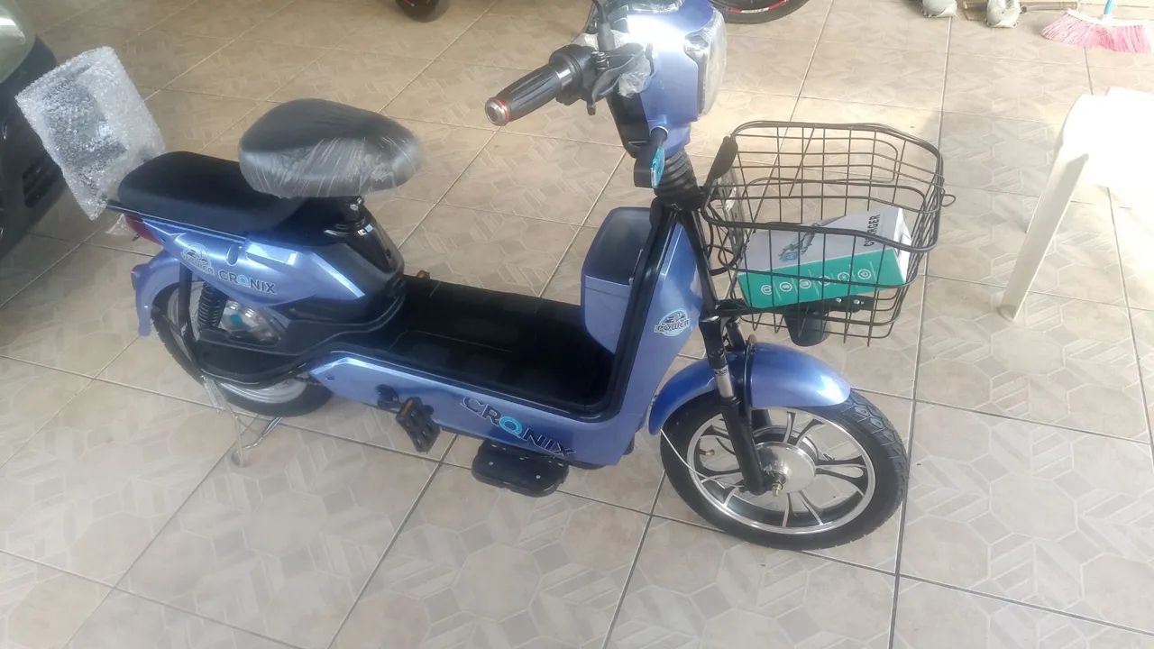 Bicicleta elétrica aro 16 com bluetooth e som  - Foto 3