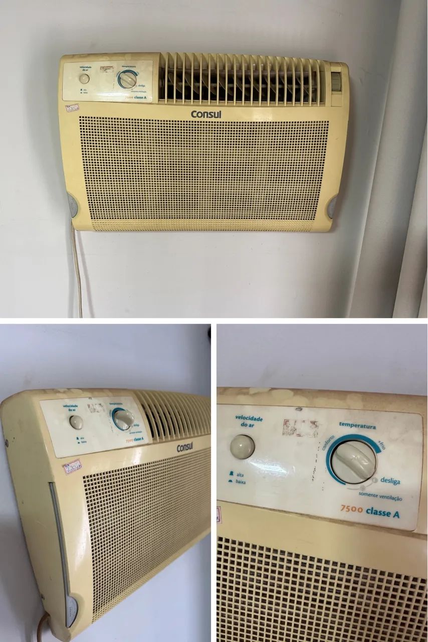 Ar-condicionado Consul 7500 BTUs 220V - Gelando Bem | Entrego e Aceito Cartão
