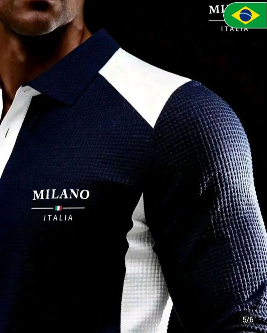 Camisa Polo Masculina  - Foto 2