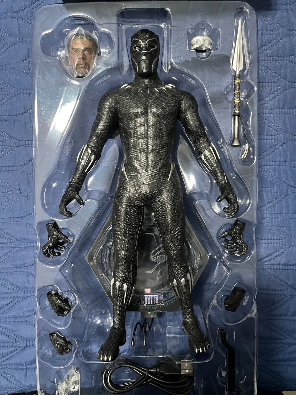 Hot toys black panther pantera negra escala 1/6 - Hobbies e