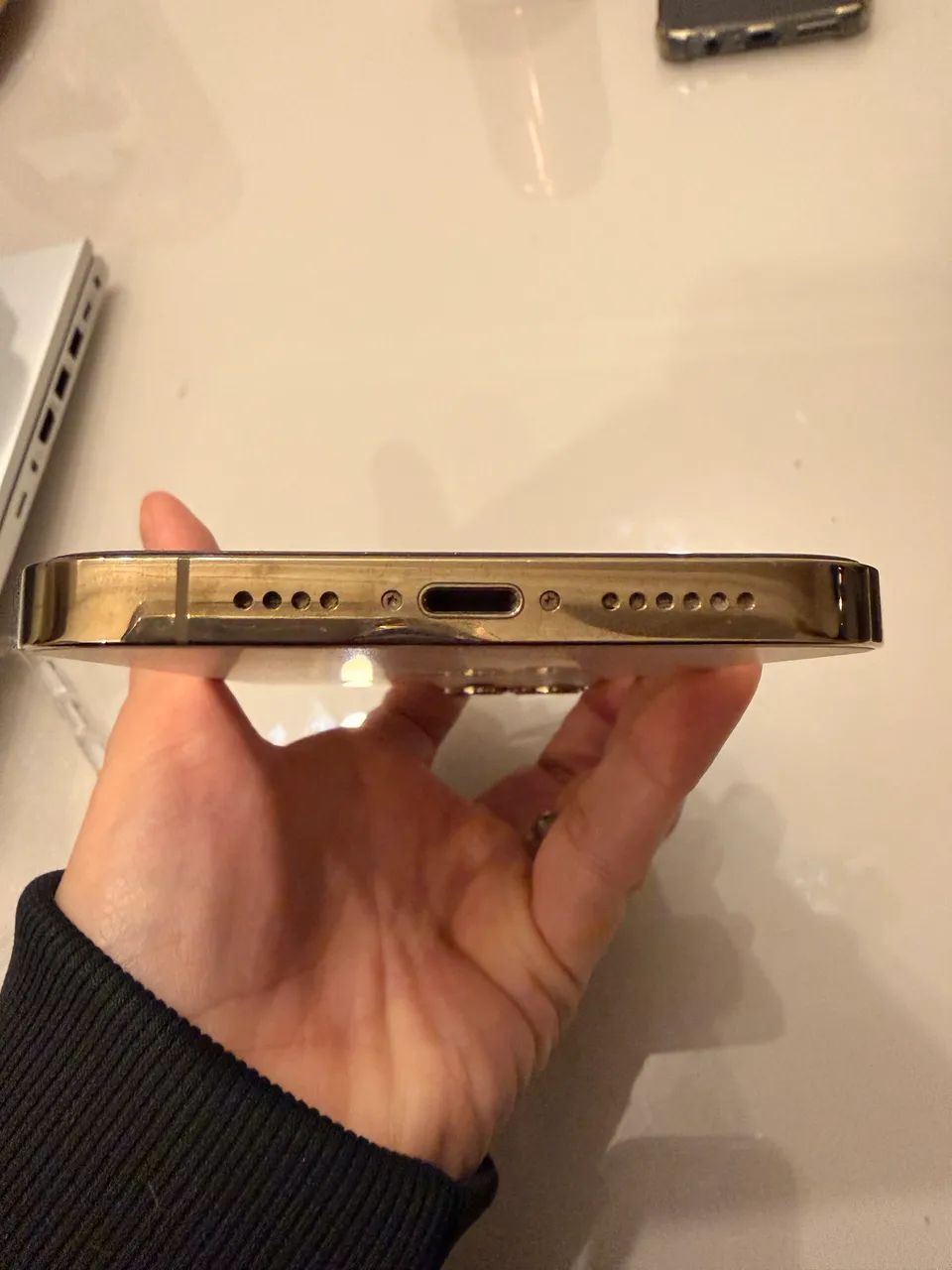 iphone 12 pro max 128gb dourado - Foto 4