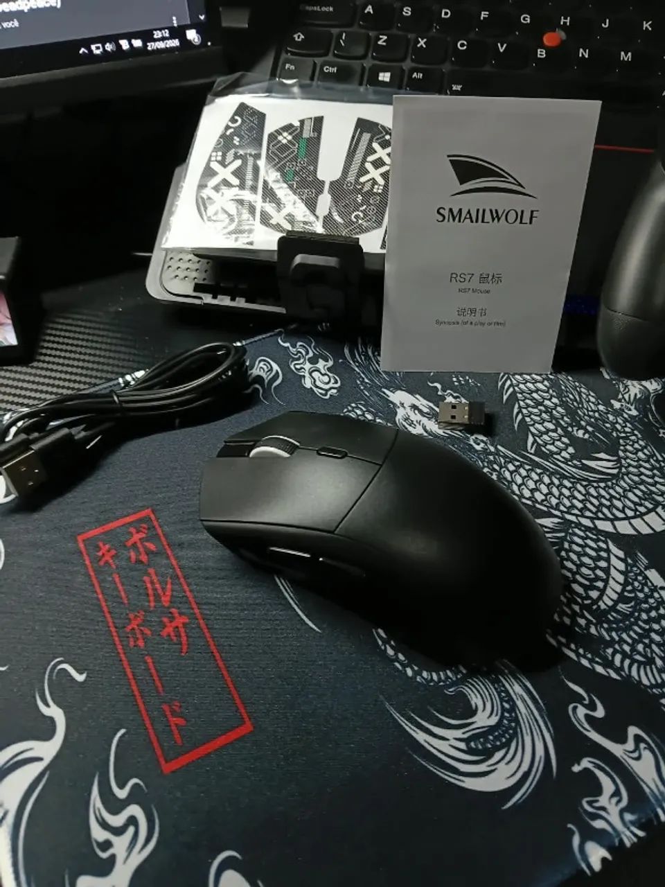 Mouse SMAILWOLF RS7 - 12000 DPI + Brinde - Foto 3