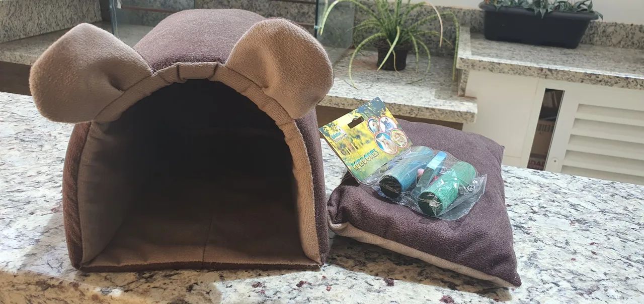 casinha para porquinho da Índia 