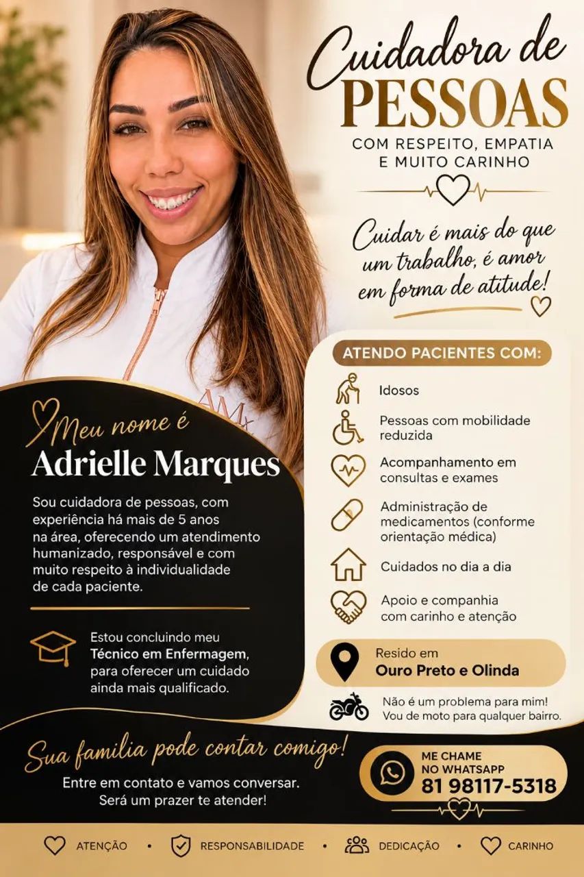 Cuidadora de idoso 