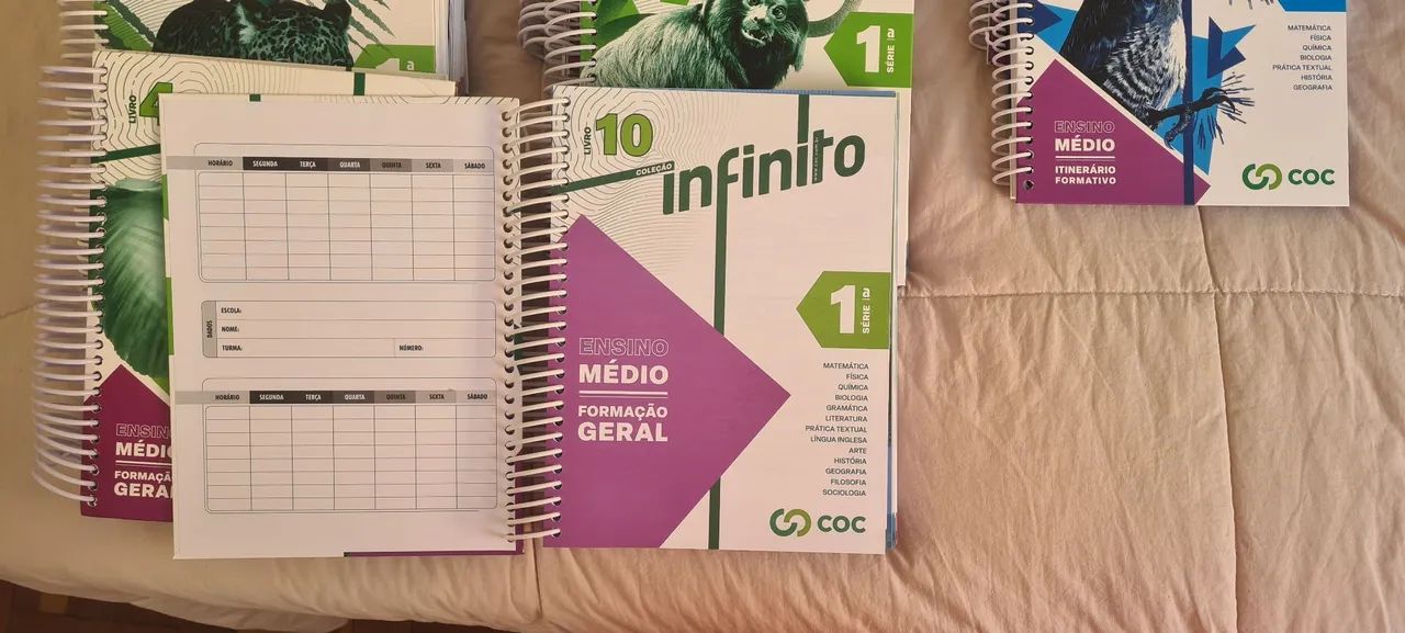 Coleção livros infinito para ensino médio  - Foto 5