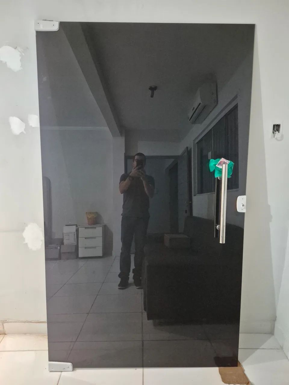 Vendo porta de vidro  - Foto 2