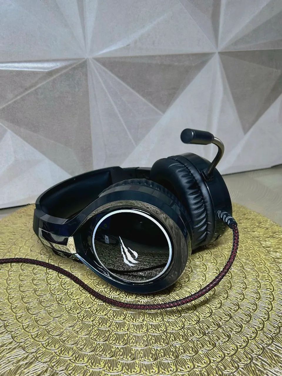 Headset Havit com Fio - Conforto, Qualidade e Estilo RGB - Foto 4