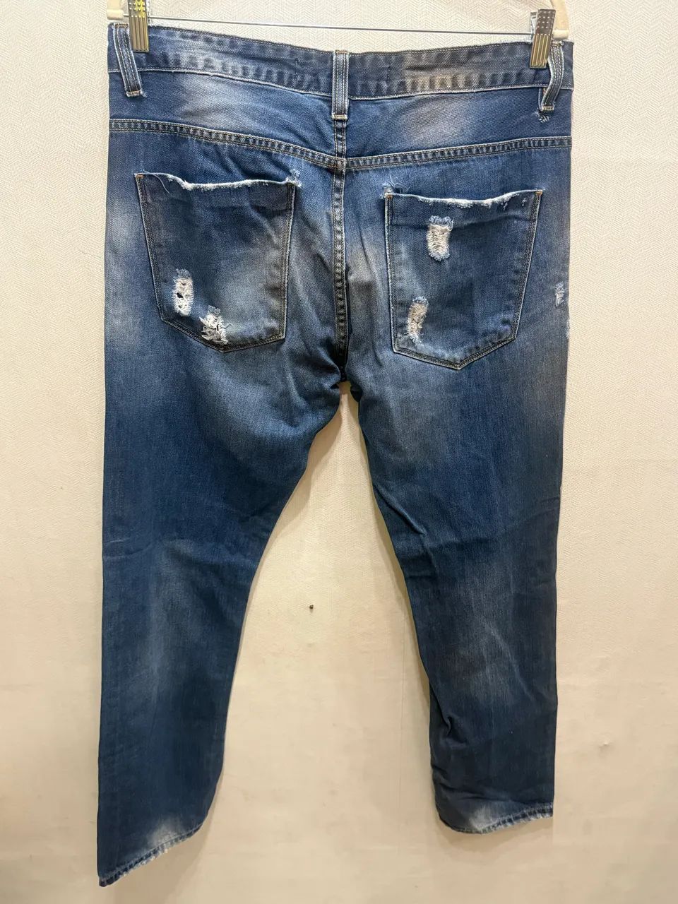 Calça jeans Jhon Jhon tamanho 42, seminova  - Foto 2